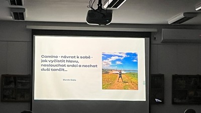 Z besedy o cestě do Santiaga de Compostela