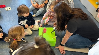 Dubnové Hrátky s batolátky