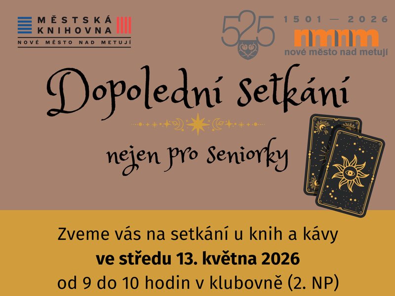 Dopolední setkání nejen pro seniorky