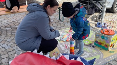 Pro děti knihovna připravila spoustu zajímavých atrakcí