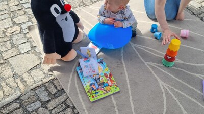 Společnost dětem dělal oblíbený krteček