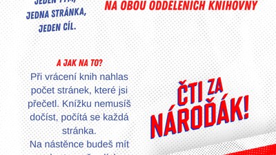 Čtenářská soutěž Čti za nároďák!
