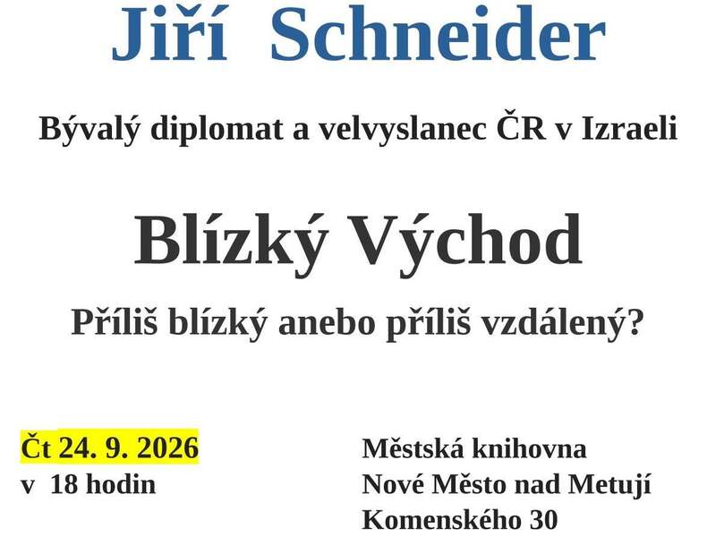 Blízký Východ. Příliš blízký anebo příliš vzdálený